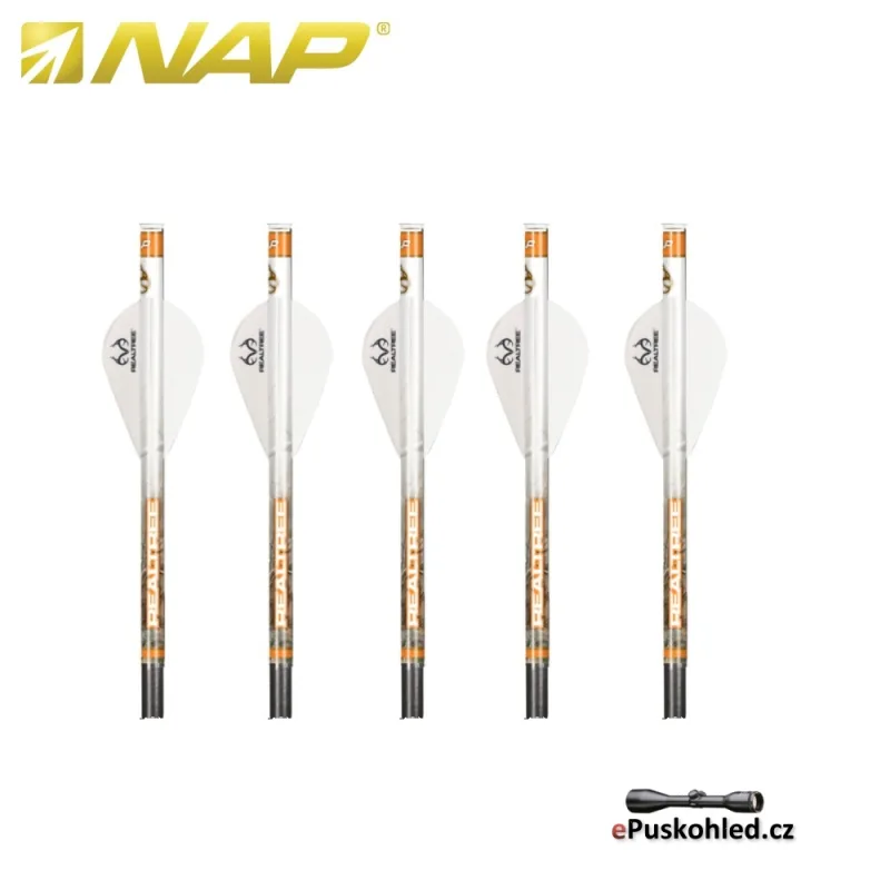 NAP lotki Quikfletch Quikspin - Realtree Outfitters