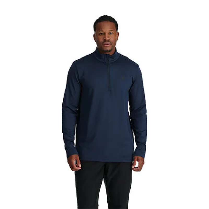 Spyder PROSPECT 1/2 ZIP pánský svetr TRUE NAVY