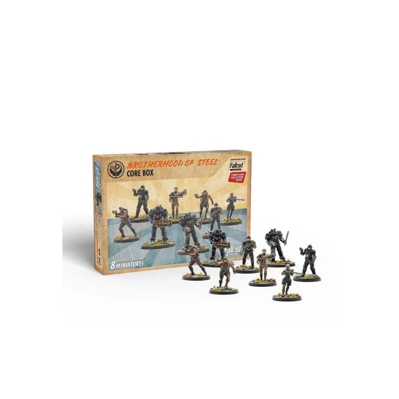 Fallout Miniatures: Brotherhood of Steel Core Set (Plastic)