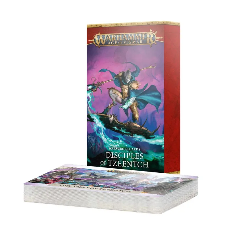 Warscroll Cards: Disciples of Tzeentch (English)
