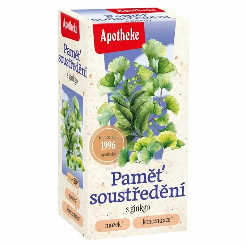 Paměť a soustředění čaj 20x1,5g