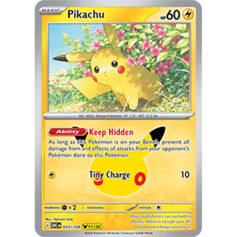 Pikachu (30C 033)