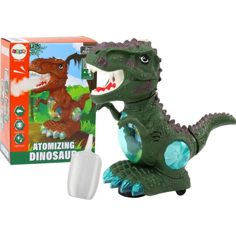 Tančící dinosaurus, zelený