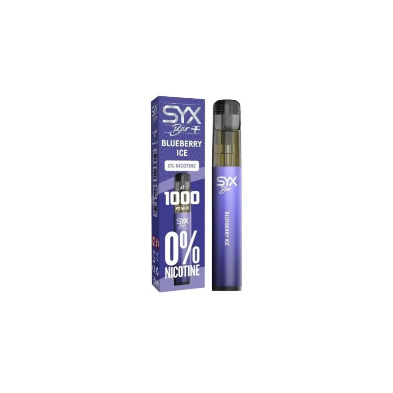 SYX BAR - Blueberry Ice 0mg - BEZ NIKOTINU