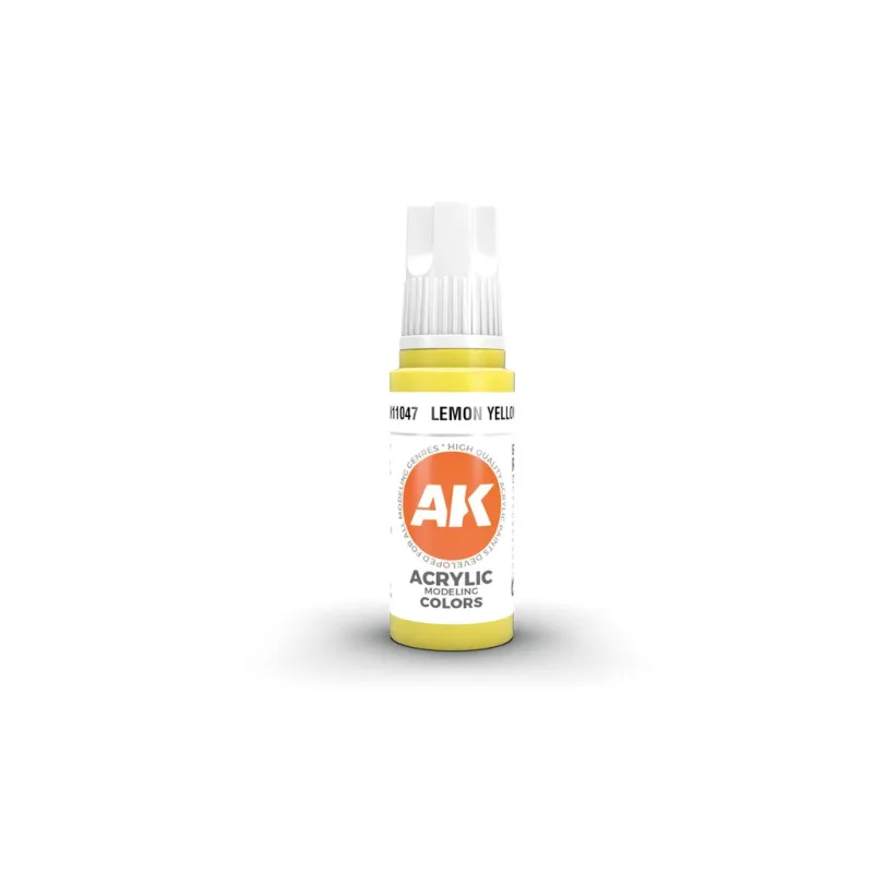AK Interactive: 3GEN Acrylics - Lemon Yellow (Standard)