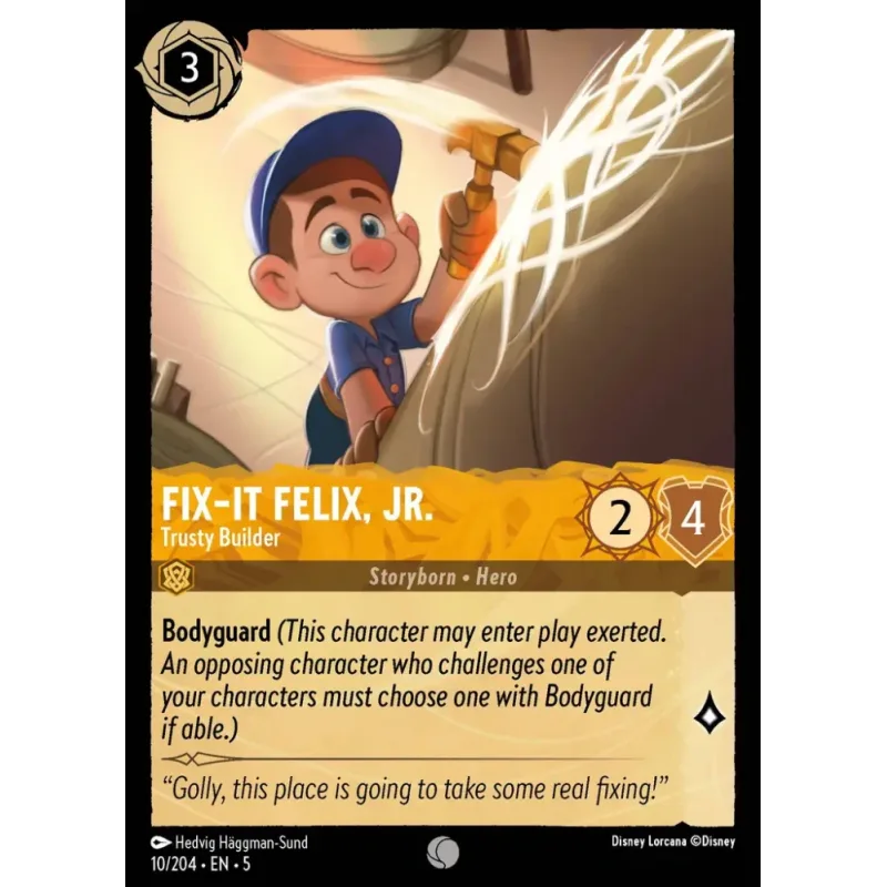 Fix‐It Felix, Jr. - Trusty Builder - foil