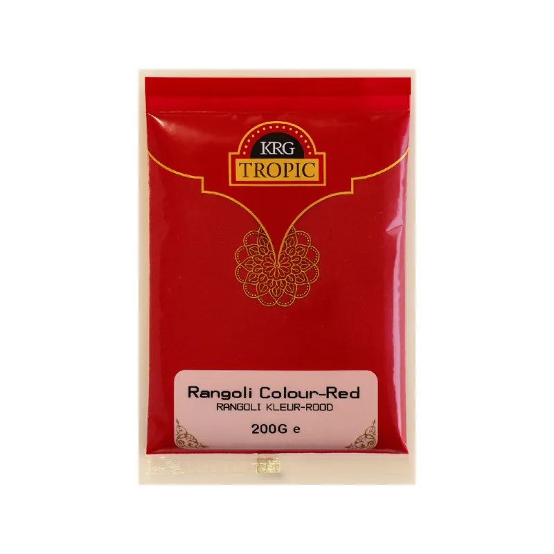 KRG RED Rangoli Color 200g