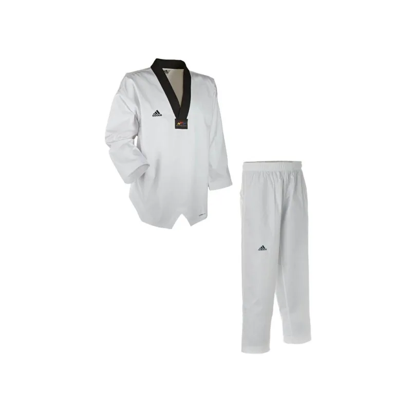 TAEKWONDO DOBOK ADIDAS ADICHAMP III černý revers