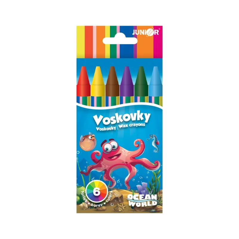Voskovky 6 ks Ocean World