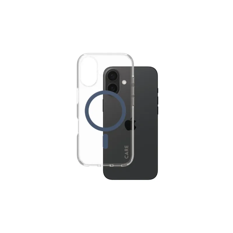 PanzerGlass® CARE kryt Apple iPhone 16 MagSafe Urban Combat čirý/modrý