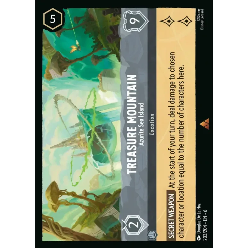Treasure Mountain - Azurite Sea Island (V.1) - foil