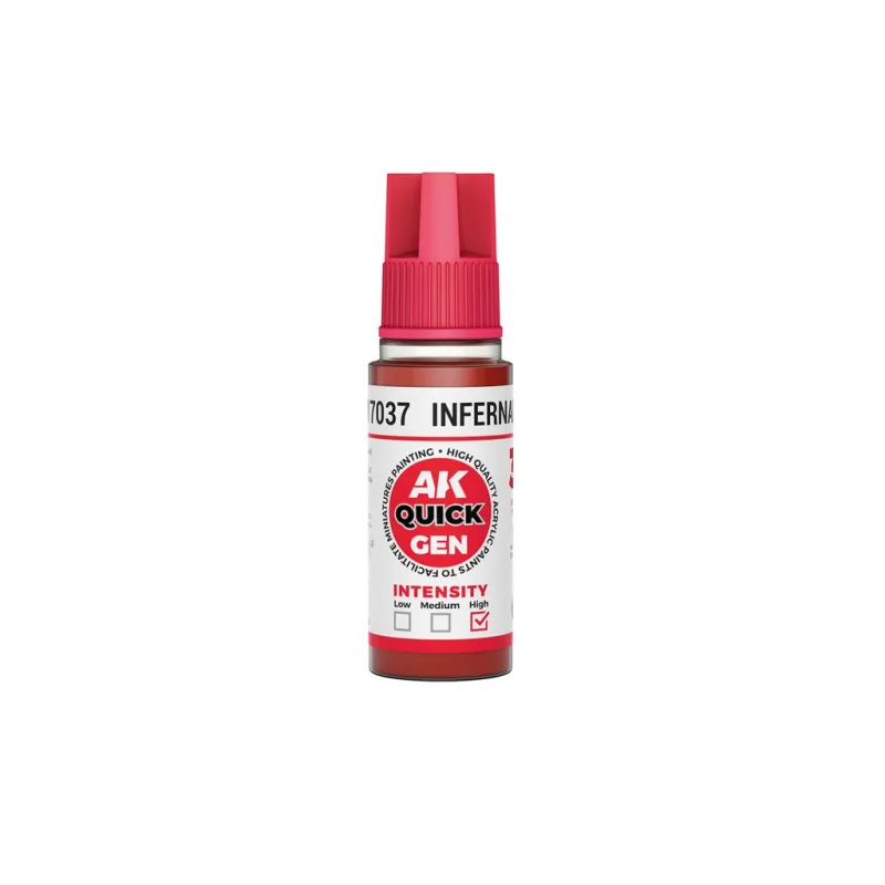 AK Interactive: Quick Gen - Infernal Red