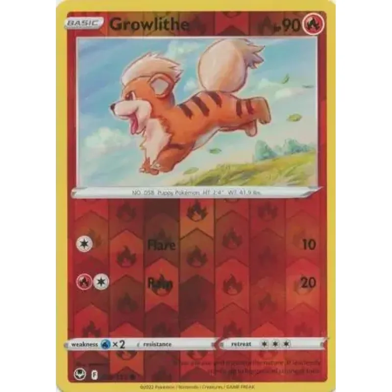 Growlithe (SIT 019) - REVERSE HOLO