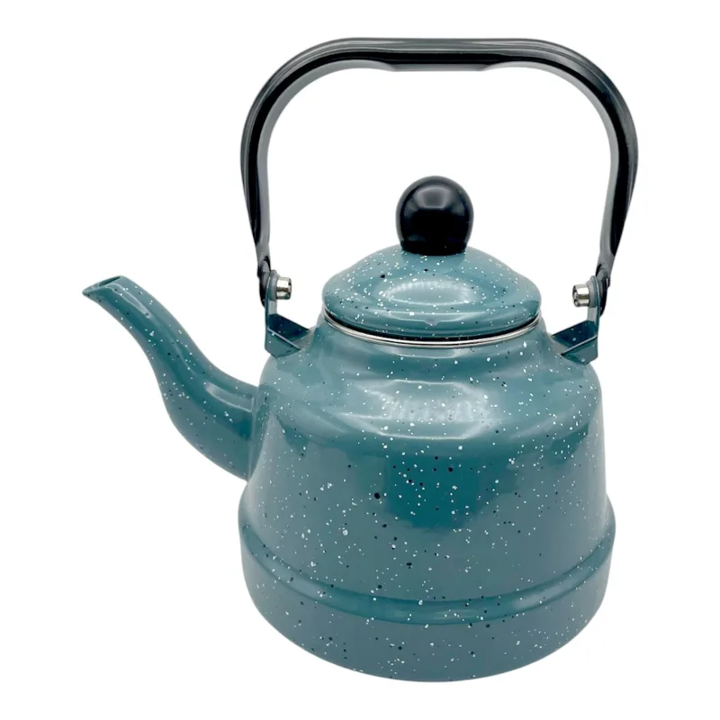 Modrá plechová konvice 1.6L – náhled 1