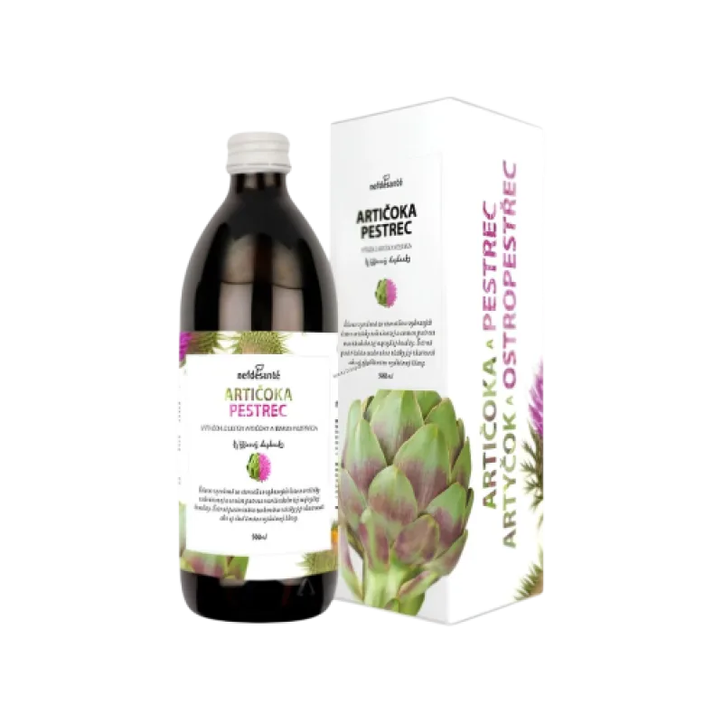 Artičoka-Pestrec šťava - 500 ml - Nefdesanté