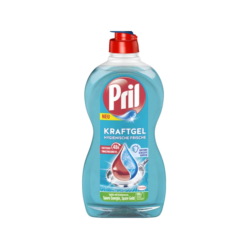 Pril Kraft Silný prostředek na mytí nádobí s hygienickou svěžestí 450 ml