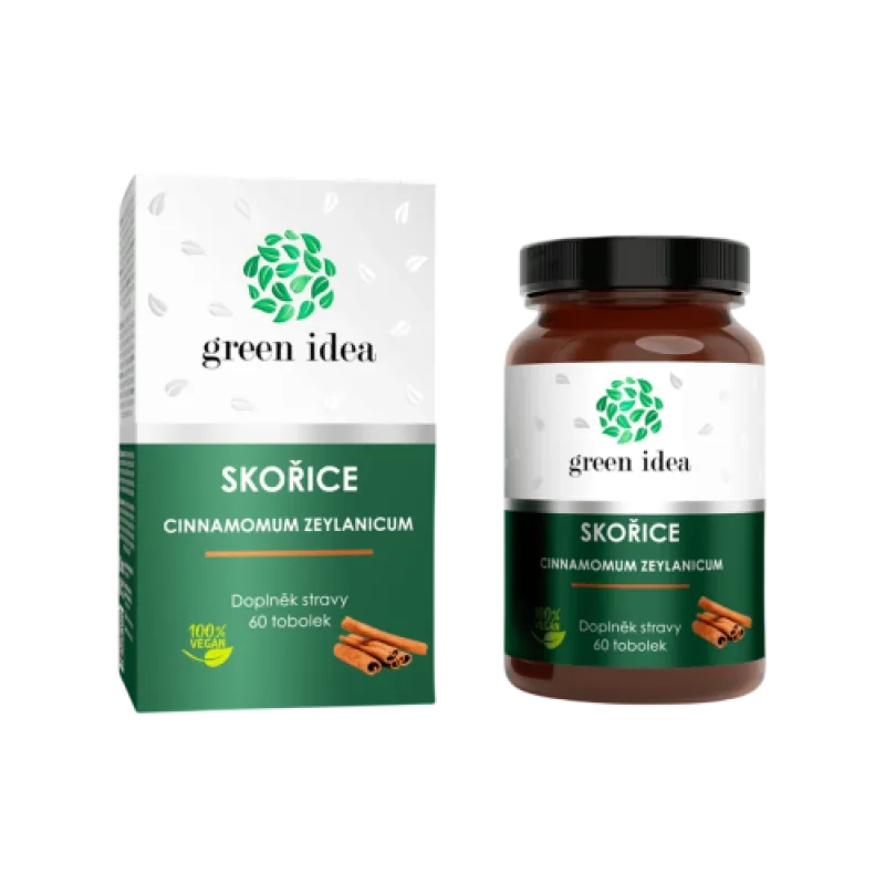 Škorica – 60 kapsúl – Green idea