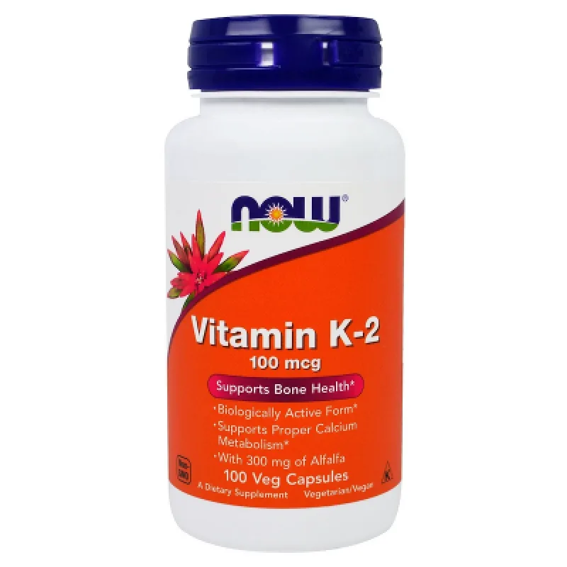 Vitamin K2 100 mcg (MK-4), 100 kapslí