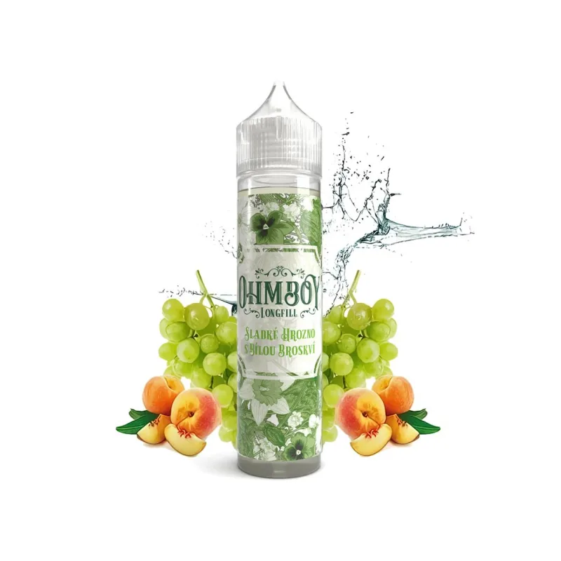 Ohmboy Volume ll - S&V - Sweetwater Grape & White Peach - 10ml  Sladké hrozno s bílou broskví