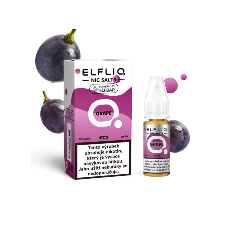 Elfliq Salt Grape (Hroznové víno) 10ml 20mg