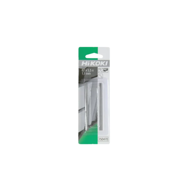 HIKOKI Sada nožů do hoblíku 82 mm, 750470