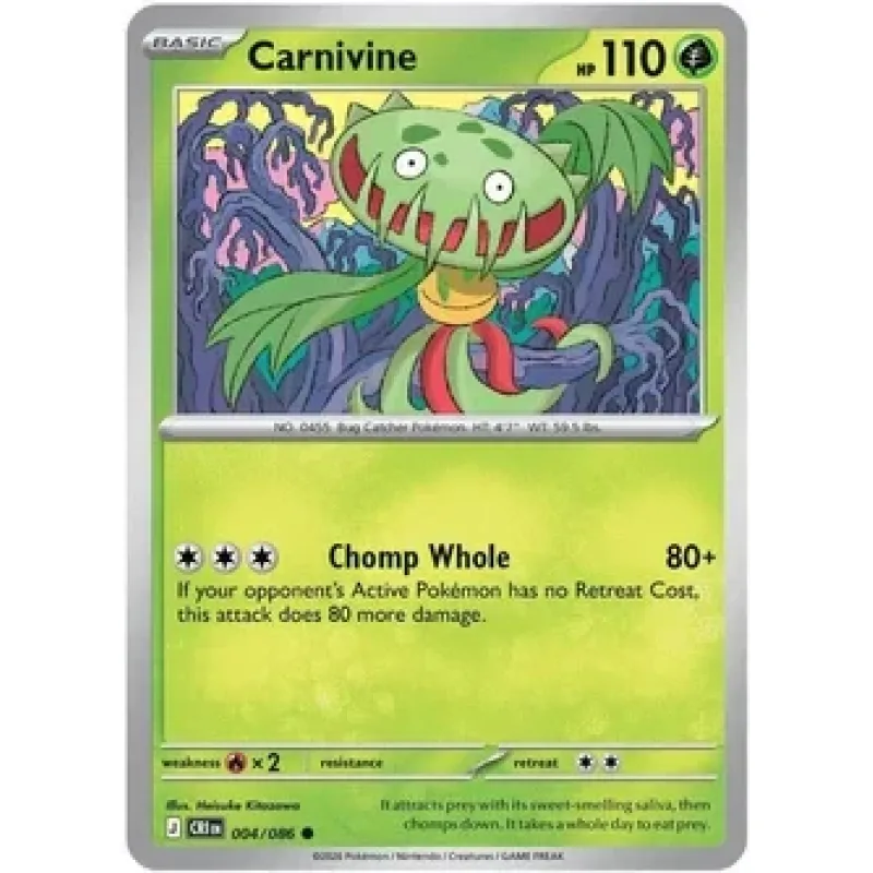 Carnivine (CRI 004) - REVERSE HOLO