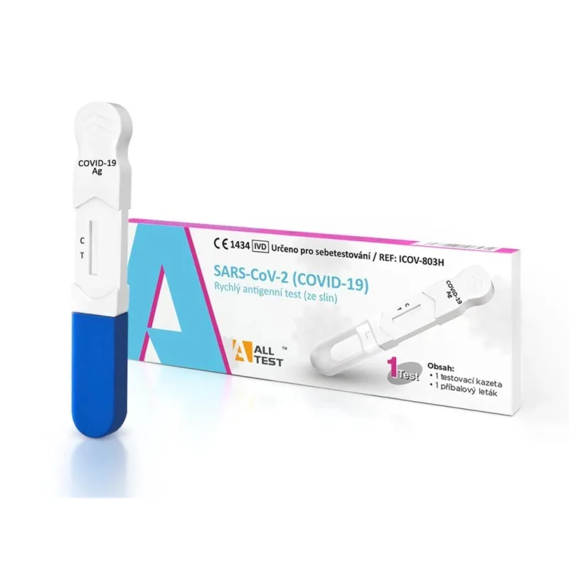 Alltest SARS-CoV-2 (COVID-19) rychlý antigenní test (ze slin) 1 ks
