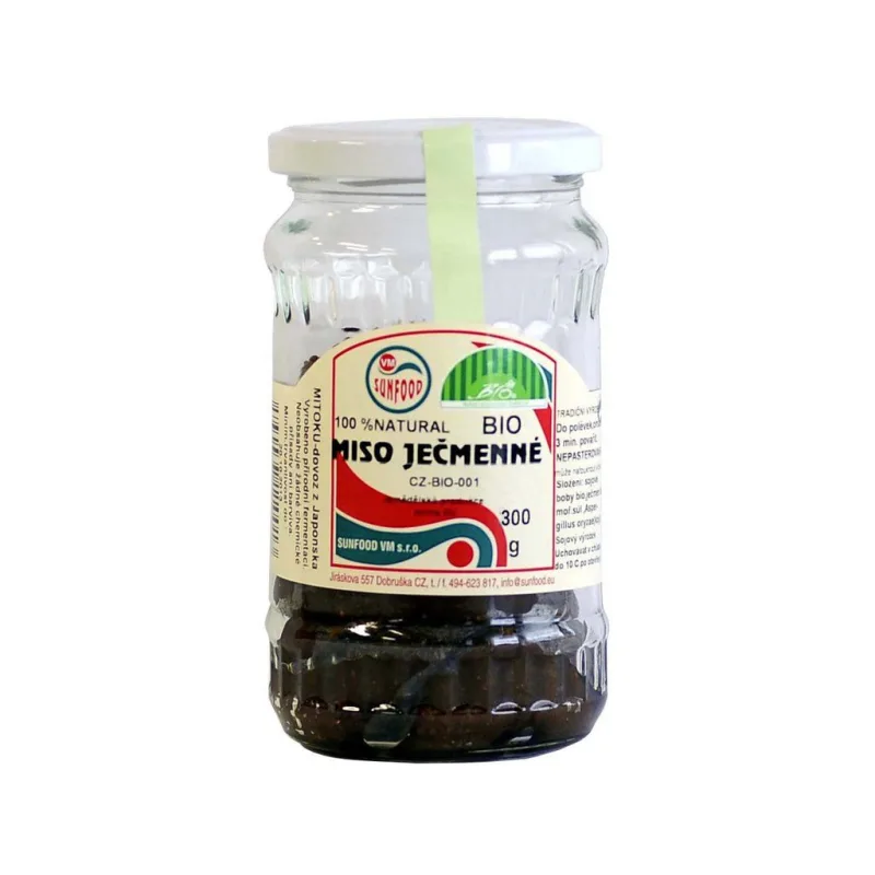 Miso jačmenné 300g bio Sunfood