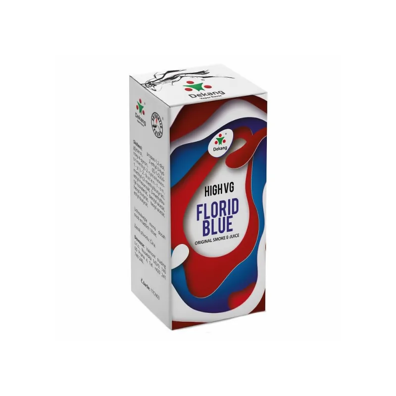 Dekang High VG E-liquid - 10ml - 0mg - Florid Blue (Ledové borůvky)