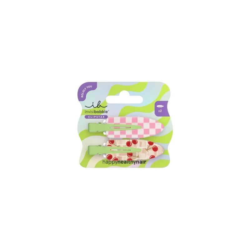 Invisibobble Clipstar Cherry Topping 2 ks