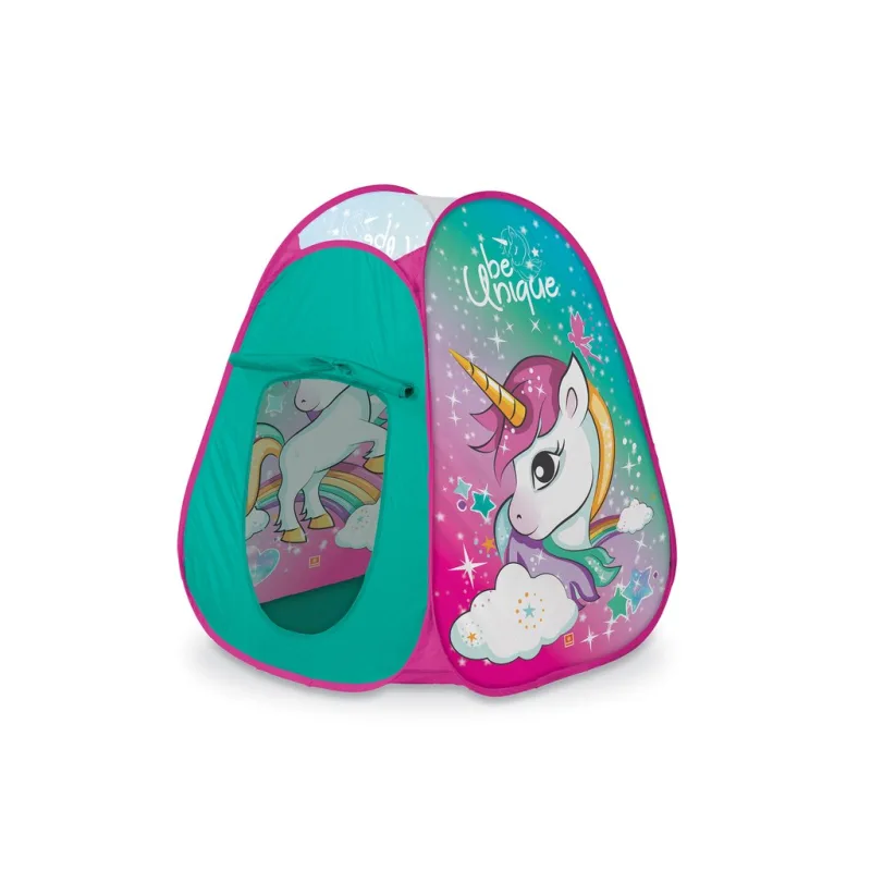Mondo stan pre deti Jednorožec Unicorn Pop Up s taškou tyrkysový 28520