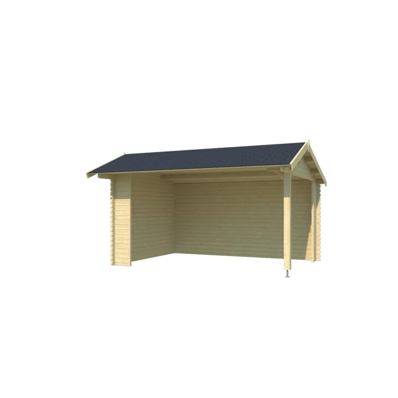 Dřevěná zahradní pergola San Diego, 425 x 300 cm, 34 mm