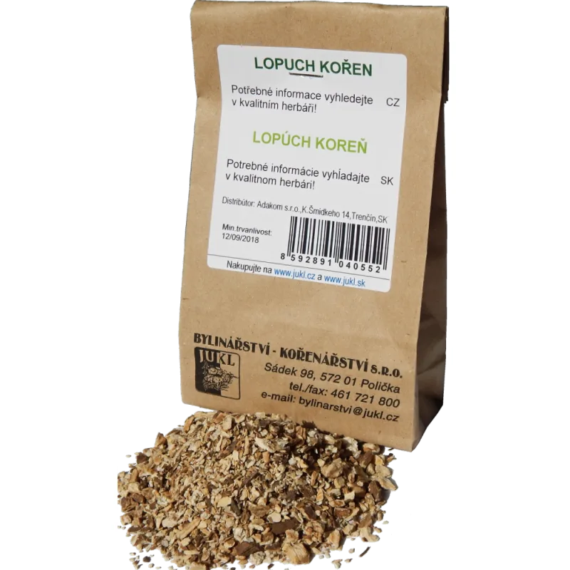 JUKL Lopúch koreň 50 g