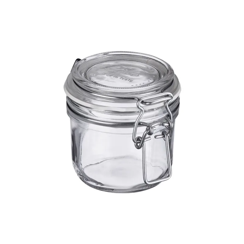 Sklenice s drátovým uzávěrem a těsněním FIDO, 200 ml, ø 80 mm