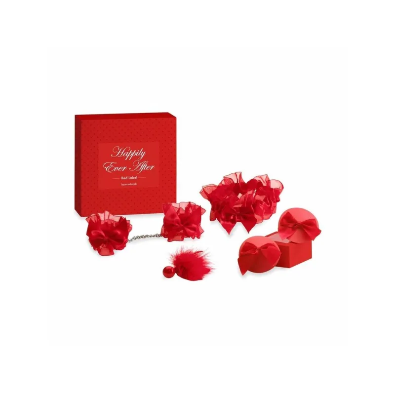 Bijoux Indiscrets Happily Ever after - erotický set, červený