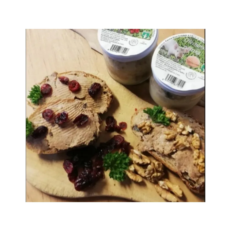 BRUSINKOVÁ PAŠTIKA - vepřová 145 g FARMA Kozí Hrádek s.r.o.