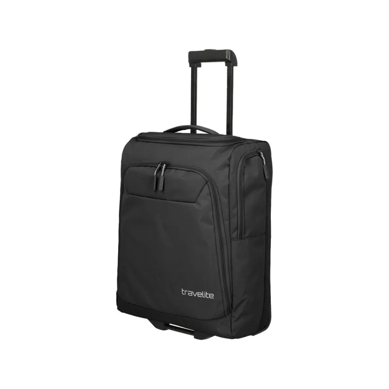 Travelite Cestovní taška na kolečkách Kick Off S Černá