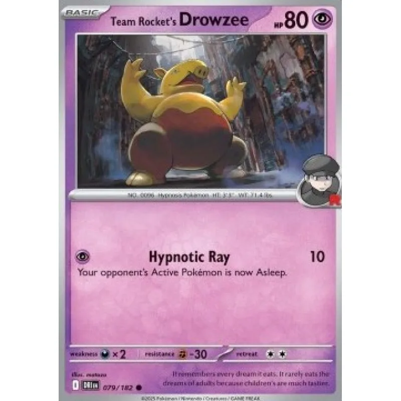 Team Rocket's Drowzee (DRI 079)