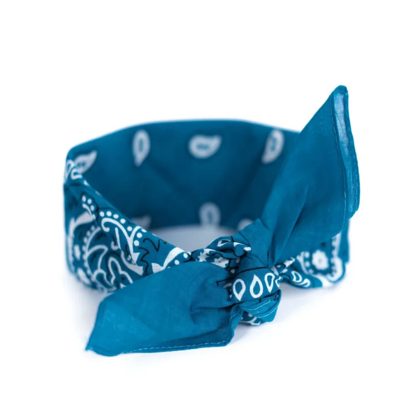 Bandana - modrozelená