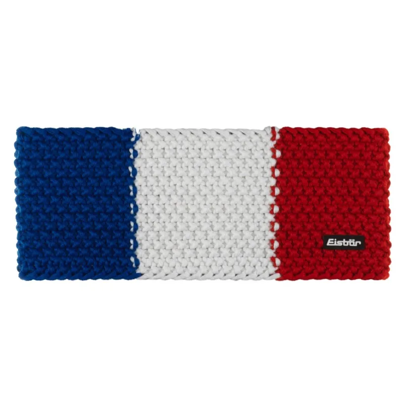 Čelenka Eisbär Jamies Flag STB - modrá/biela/červená UNI