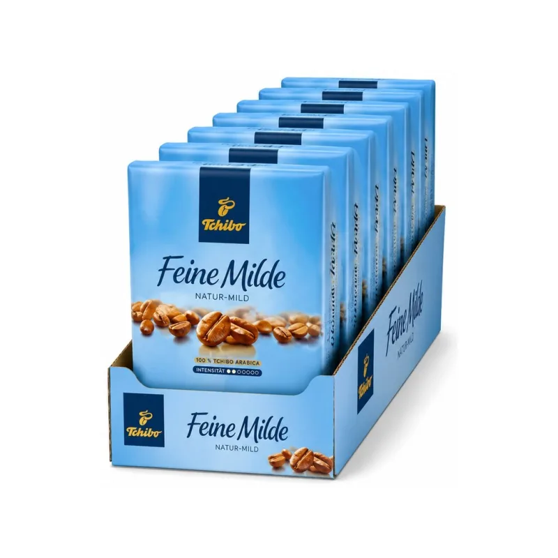 Tchibo Feine Milde mletá káva 2x250g - 9x500g-VÝHODNÉ BALENÍ