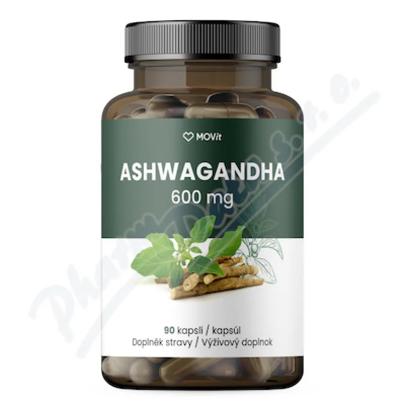 MOVit Ashwagandha 600mg cps.90