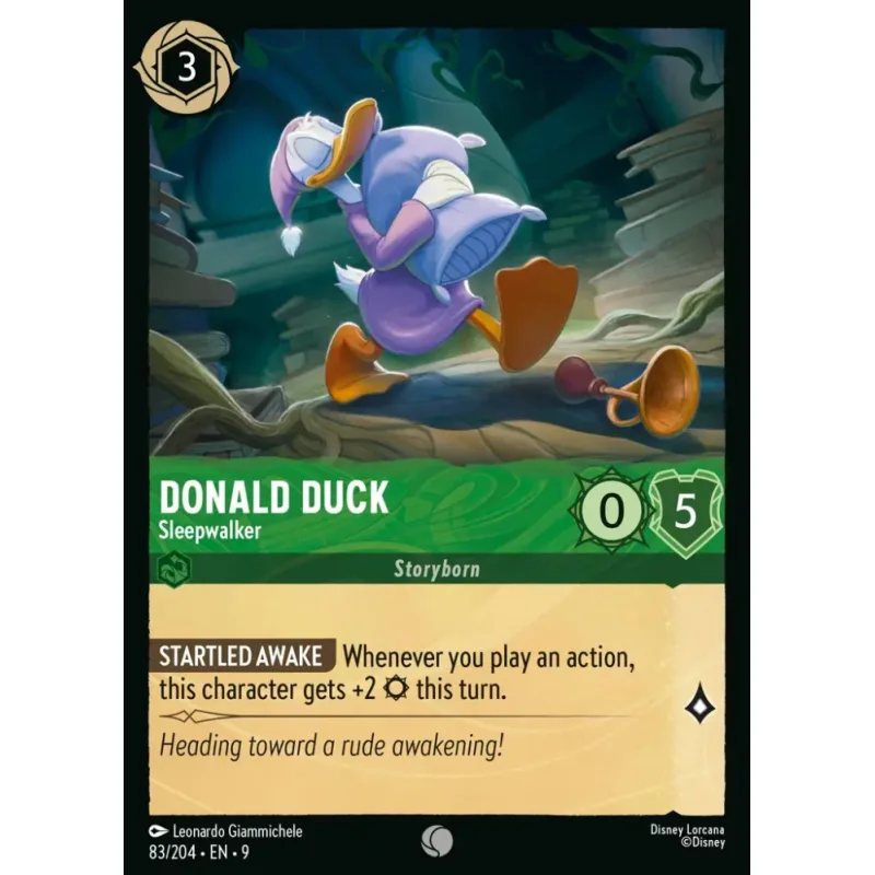 Donald Duck - Sleepwalker