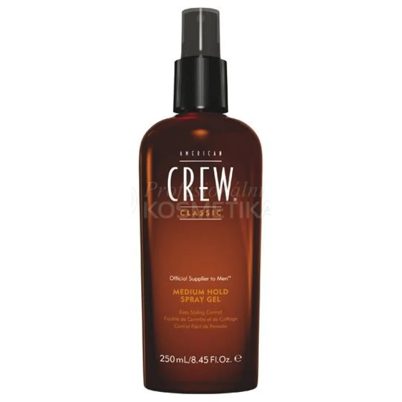 American Crew Classic Medium Hold Spray Gel - Stylingový sprej se střední fixací 250ml