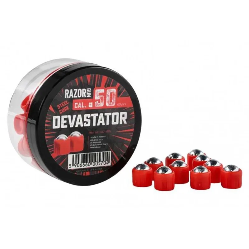 RAM Kuličky RazorGun Devastator cal.50 4.63g 60ks