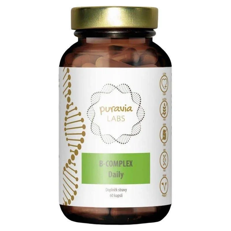 Puravia Labs B-komplex Daily 60 kapsúl