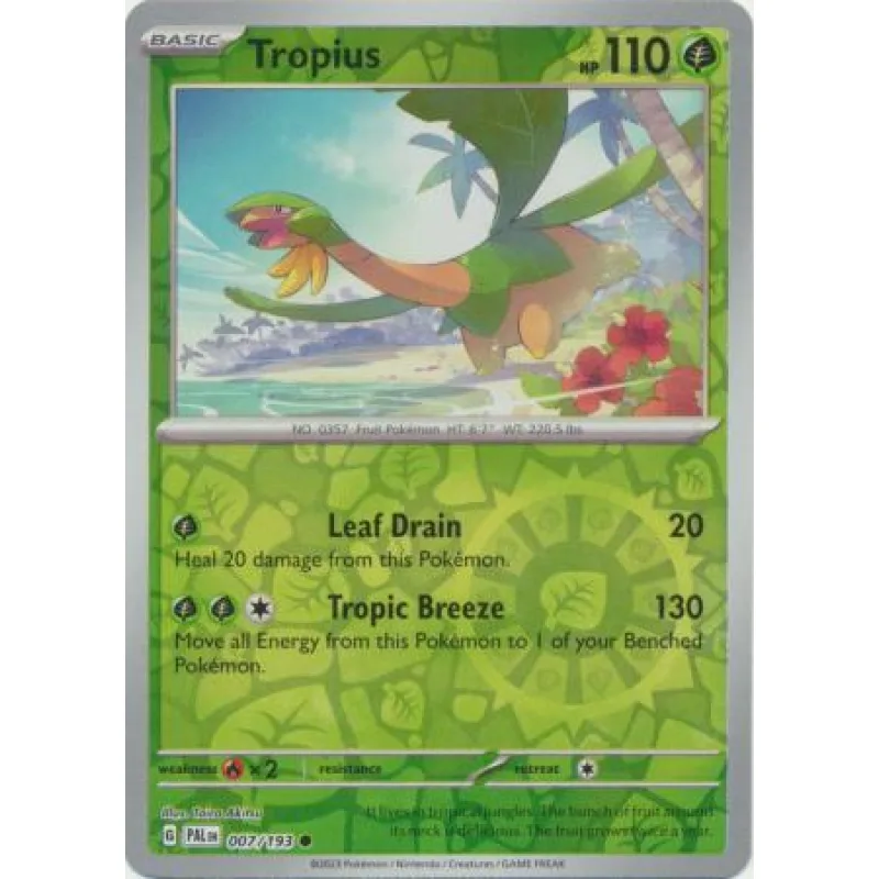 Tropius (PAL 007) - REVERSE HOLO