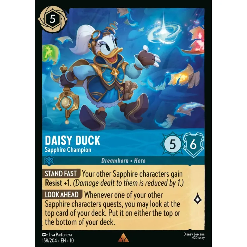 Daisy Duck - Sapphire Champion