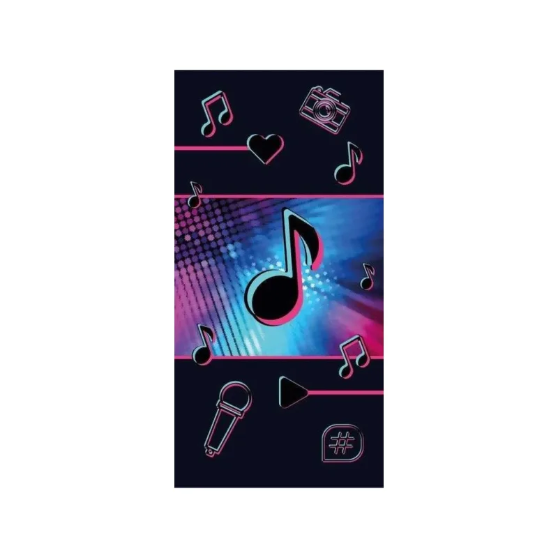 DETEXPOL Osuška Music Noty Bavlna - Froté, 70/140 cm