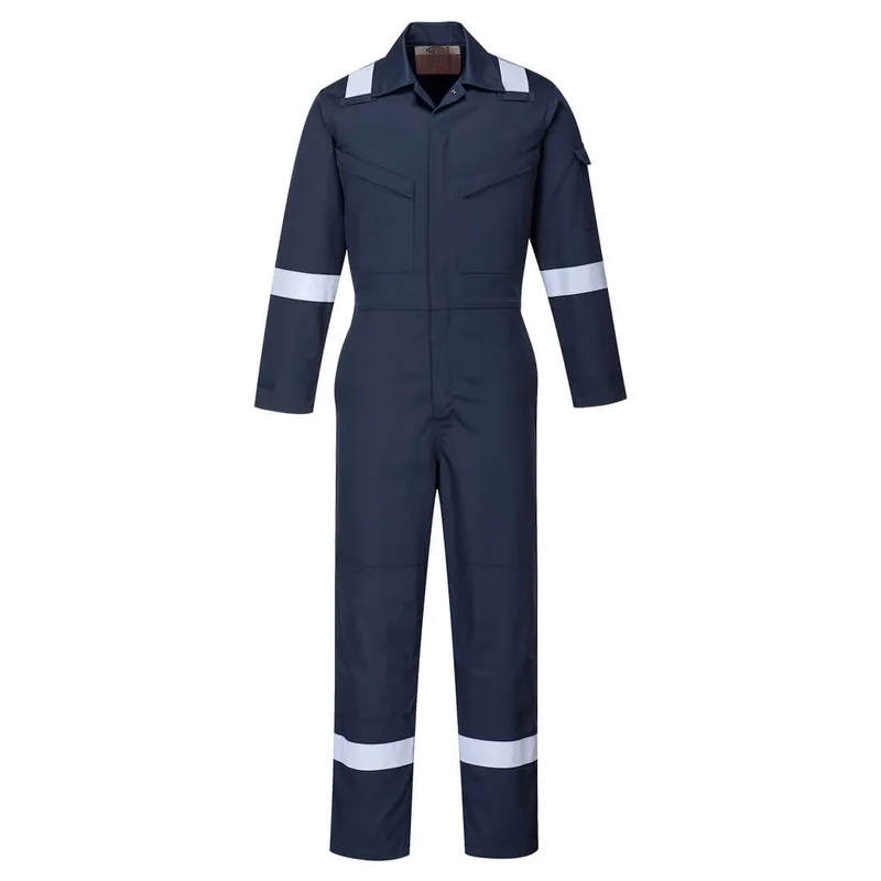 FR51 Bizflame Plus Dámska kombinéza 350g Portwest, námornícka, 2XL